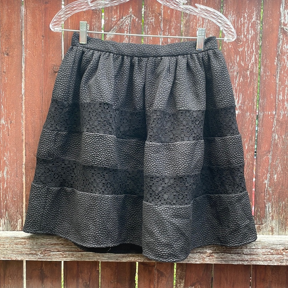 Xhilaration black mini skirt | size S